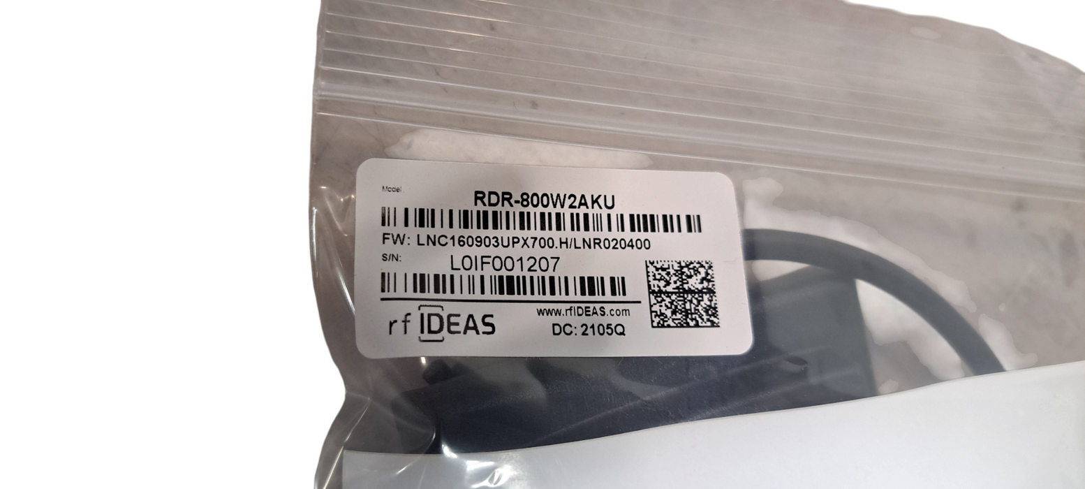 Like New RF Ideas RDR-800W2AKU Wave ID Plus Surface Mount Reader Q