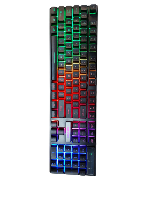 AQVIN 3 in 1 Combo Gaming RGB Keyboard Mouse & Pad Model: QC20-G  =