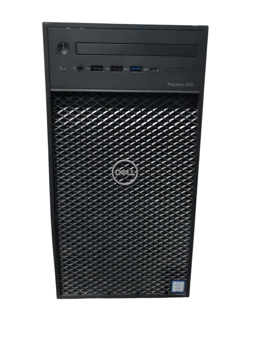 Dell Precision 3630 Tower, i7-9700, 8GB PC4, 256GB NVMe, Radeon WX 3100 GPU