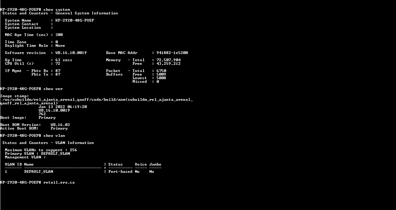 Aruba J9729A 2920-48G-POE+ | 48-Port Gigabit PoE+ Network Switch 1x PSU )