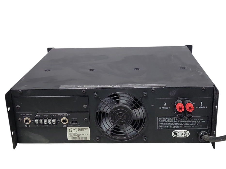 QSC MX 3000a Dual Monaural Amplifier, READ _