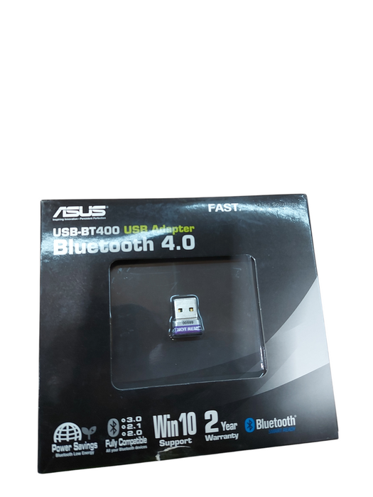 ASUS USB-BT400 USB Adapter w/Bluetooth Dongle Receiver, Laptop & PC Support