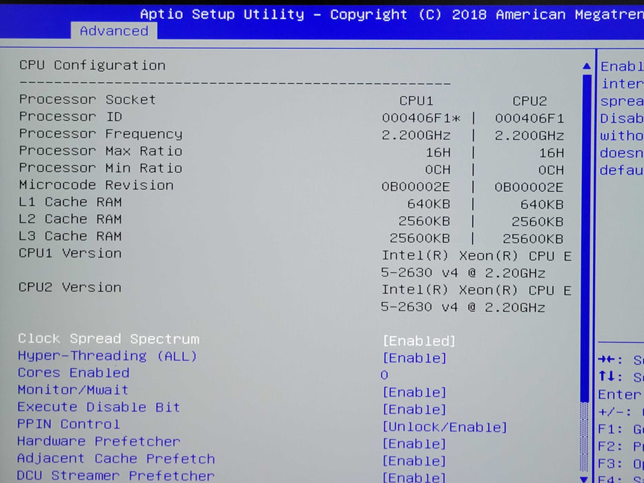 Supermicro X10DRi-T4+ 2x Xeon E5-2630v4 2.20GHz, 64GB, 2x PSU, Avago 3108 _