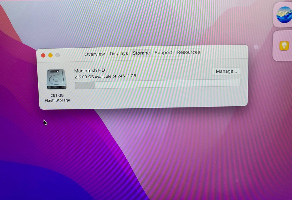 Apple MacBook Air 13" M1 2020 16GB 256SSD Faulty Trackpad For Parts/Repair