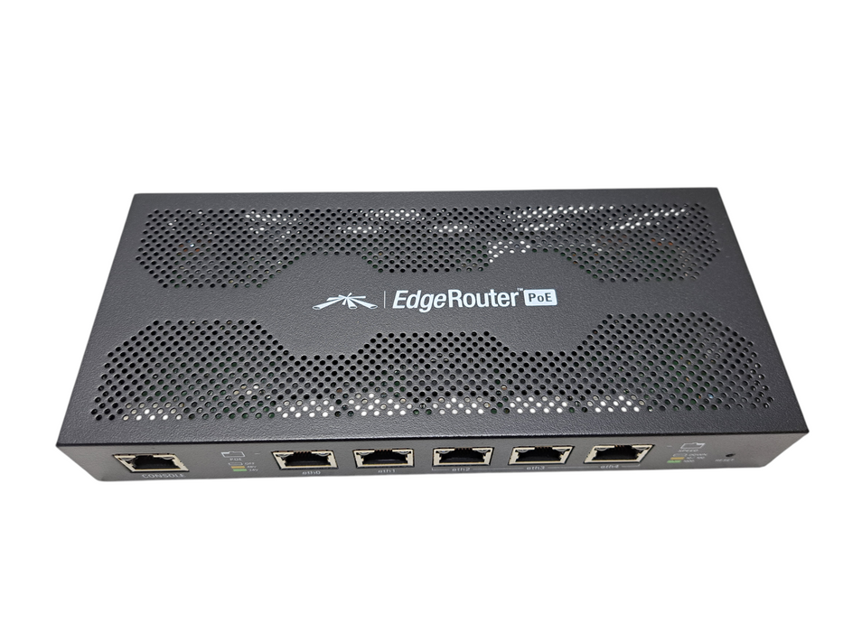 Ubiquiti ERPoe-5 EdgeRouter PoE Router | Factory Reset )