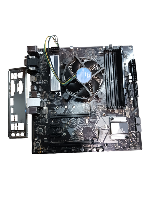 Asus Prime H370M-Plus Motherboard & Intel i5-9400F 8GB DDR4 I/O Shield