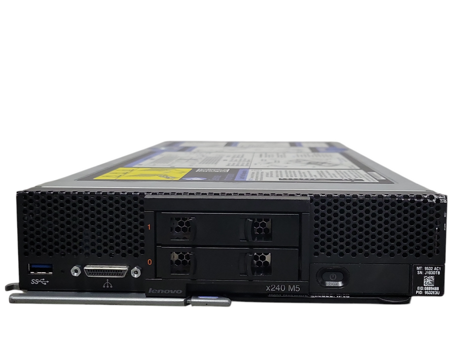 Lenovo System X240 M5 Blade Server, 2x Xeon E5-2650v3, 64GB DDR4, No HDD Q_