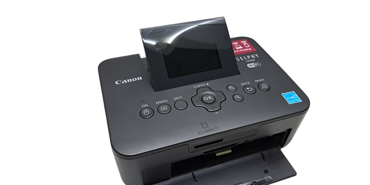 Canon Selphy CP900 Compact Photo Printer w/ Wi-Fi & Card Reader