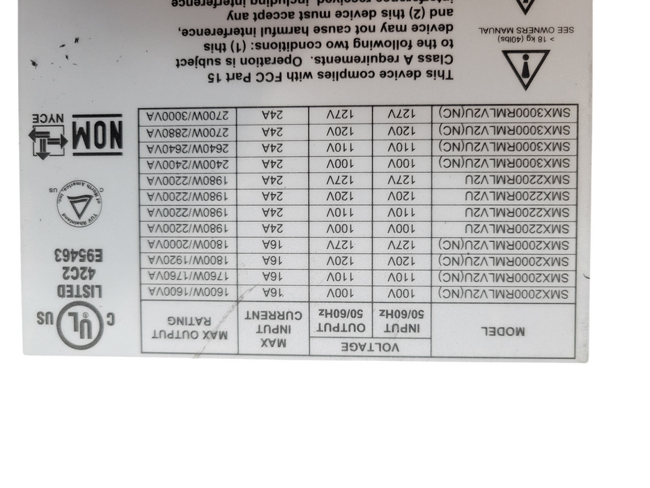 APC Smart UPS X 3000 (SMX3000RMLV2UNC) + Batteries %