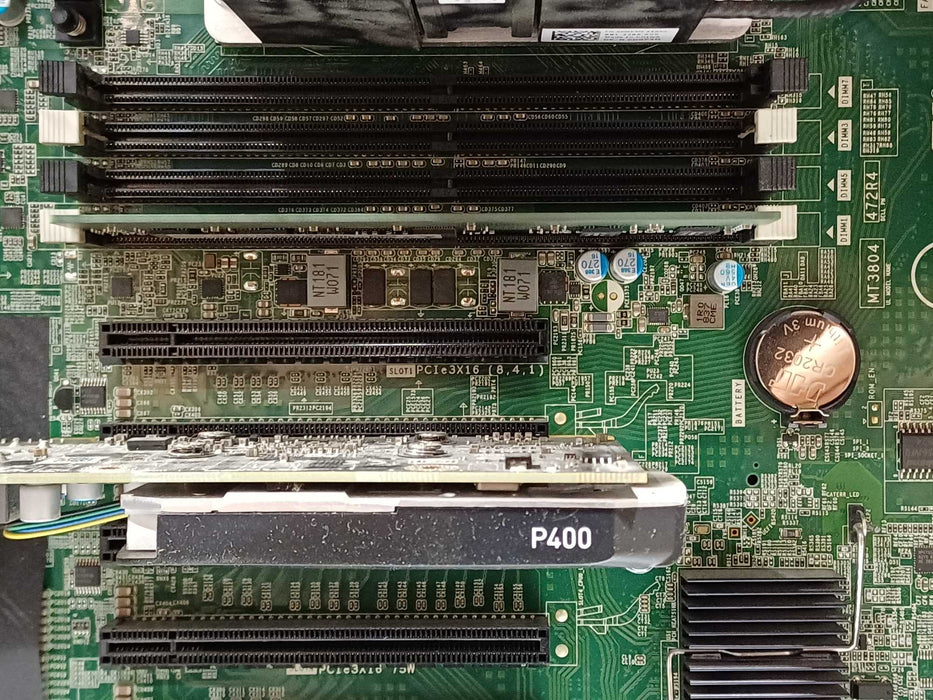 DELL Precision 5820, Xeon W-2102 2.90GHz, 16GB DDR4, P400, 425W