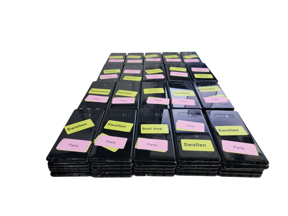 Lot of 100x Samsung Note 8 [SM-N950W | USB-C | Parts]