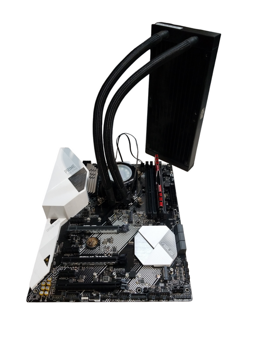 Asus Prime Z390-A Core i9-9900K CPU 16GB RAM CoolMaster 276mm Water cooler