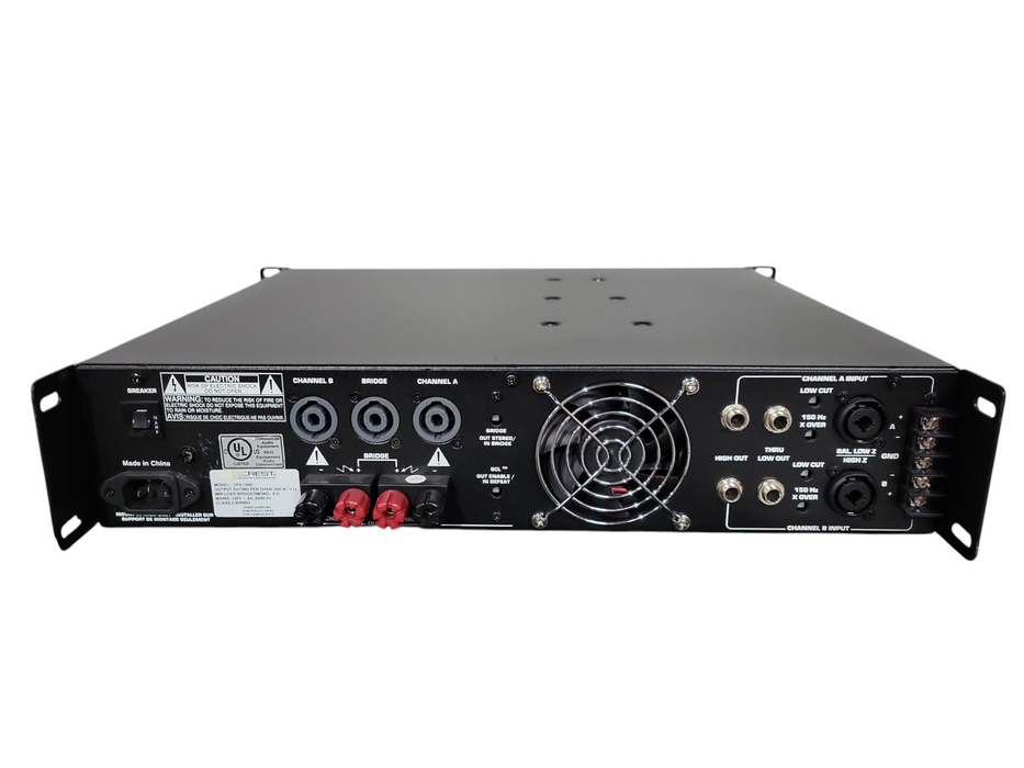 Crest Performance CPX 1500 Power Amplifier !