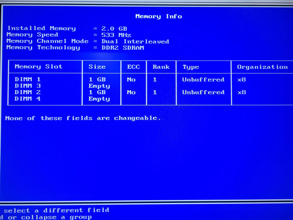 Vintage Dell Dimension E520 Core 2 Duo E4300 1.8GHz 2GB RAM - No HDD