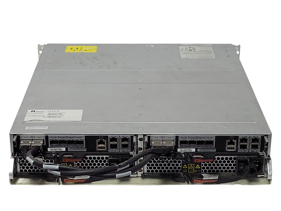 NetApp NAJ-1001 24-Bay Storage Expansion Array w/ 2x Controllers, 2x PSU _