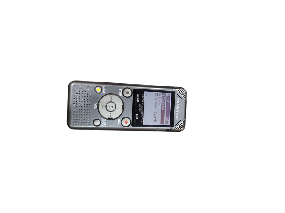Olympus WS-802 Digital Voice Recorder Integrated USB Connector Gray