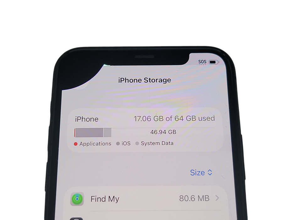Apple iPhone 11 - 64GB - Space Gray [A2160 | Read] (