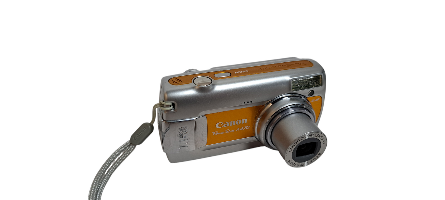 Canon PowerShot A470 7.1MP Compact Digital Camera