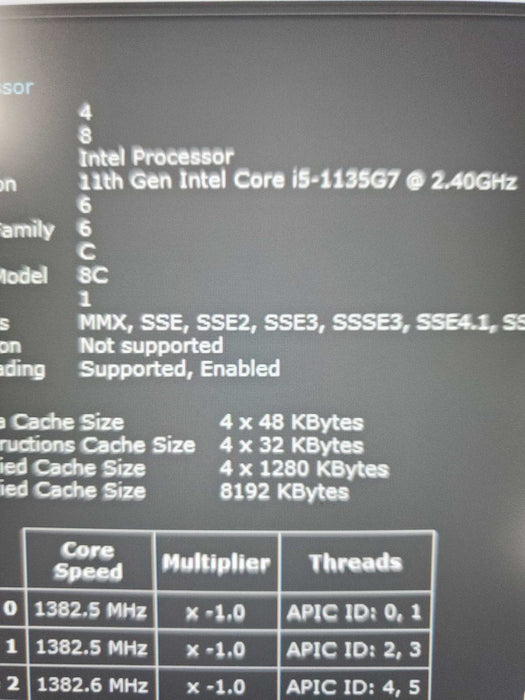 Dell Latitude 5420 Core i5-1135G7@2.40GHz 16GB RAM 256GB NVME  Lap200