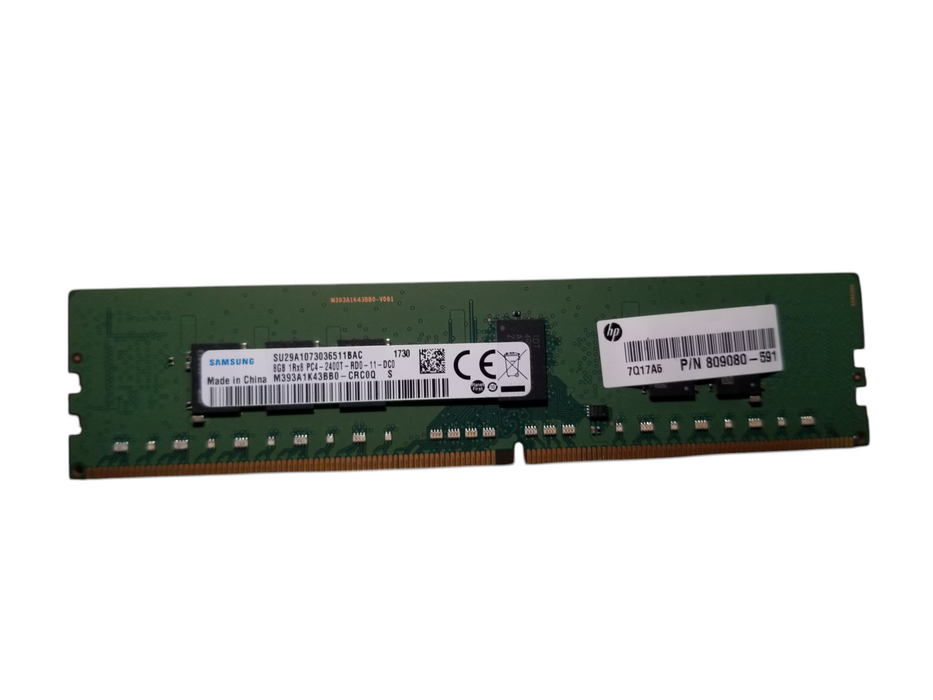 Samsung 8GB 1Rx8 PC4-2400T-RD0-11-DC0 DDR4 Server Memory RAM Q