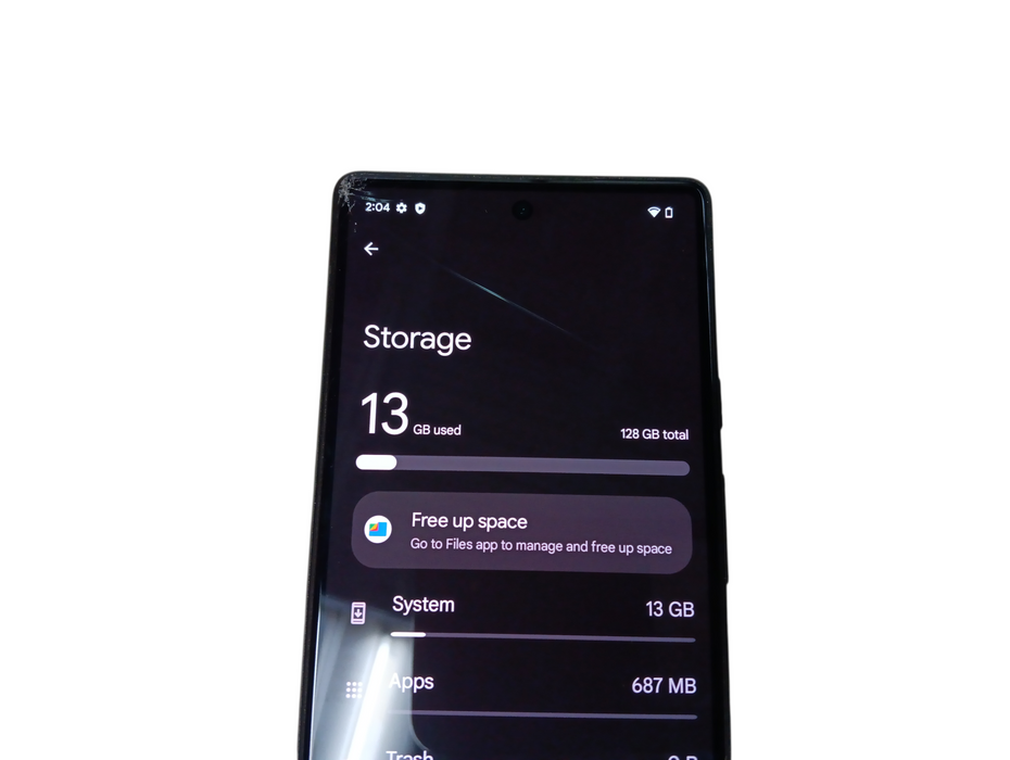 Google Pixel 6 - Stormy Black - 128GB [GB7N6] Read