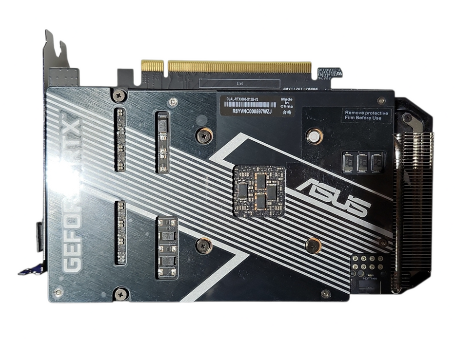 ASUS NVIDIA GeForce RTX 3060 12GB GDDR6 Graphic Card, DUAL-RTX3060-O12G-V2