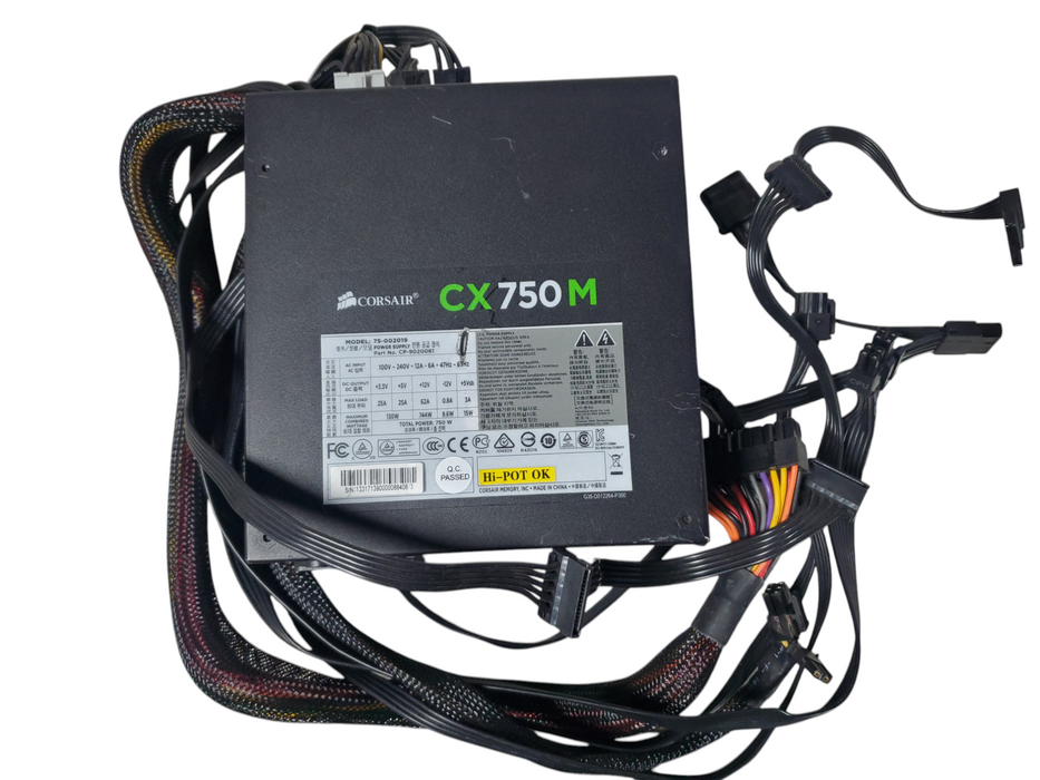 Corsair CX750M Semi-Modular Power Supply