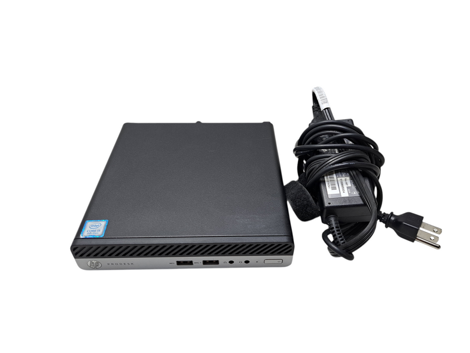 HP ProDesk 400 G5 Mini | i5-9500T @2.20GHz, 8GB DDR4, 256GB NVMe, Wi-Fi Q)