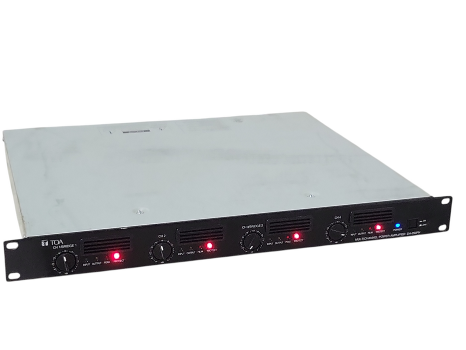 TOA multiChannel power Amplifier DA-250FH, READ _
