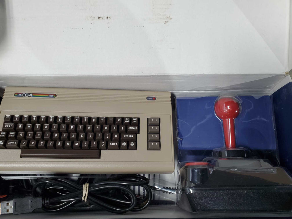 The C64 Mini Micro Commodore Console + Joystick [Retro Video Game Console S