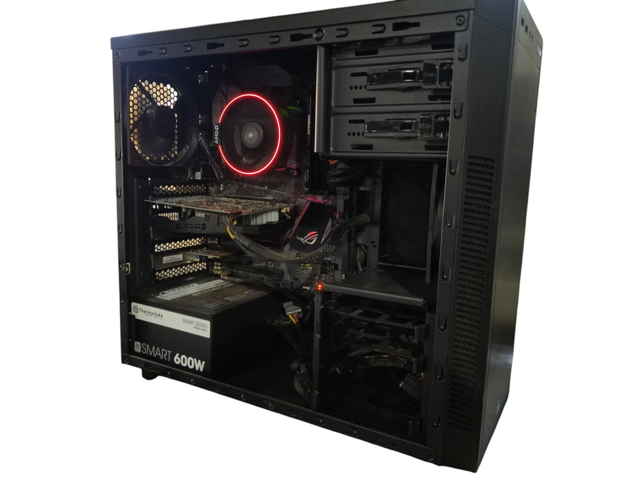 Custom PC Asus Strix B350-F GAMING Ryzen 7-1700 8GB DDR4 GTX 1060 No HDD