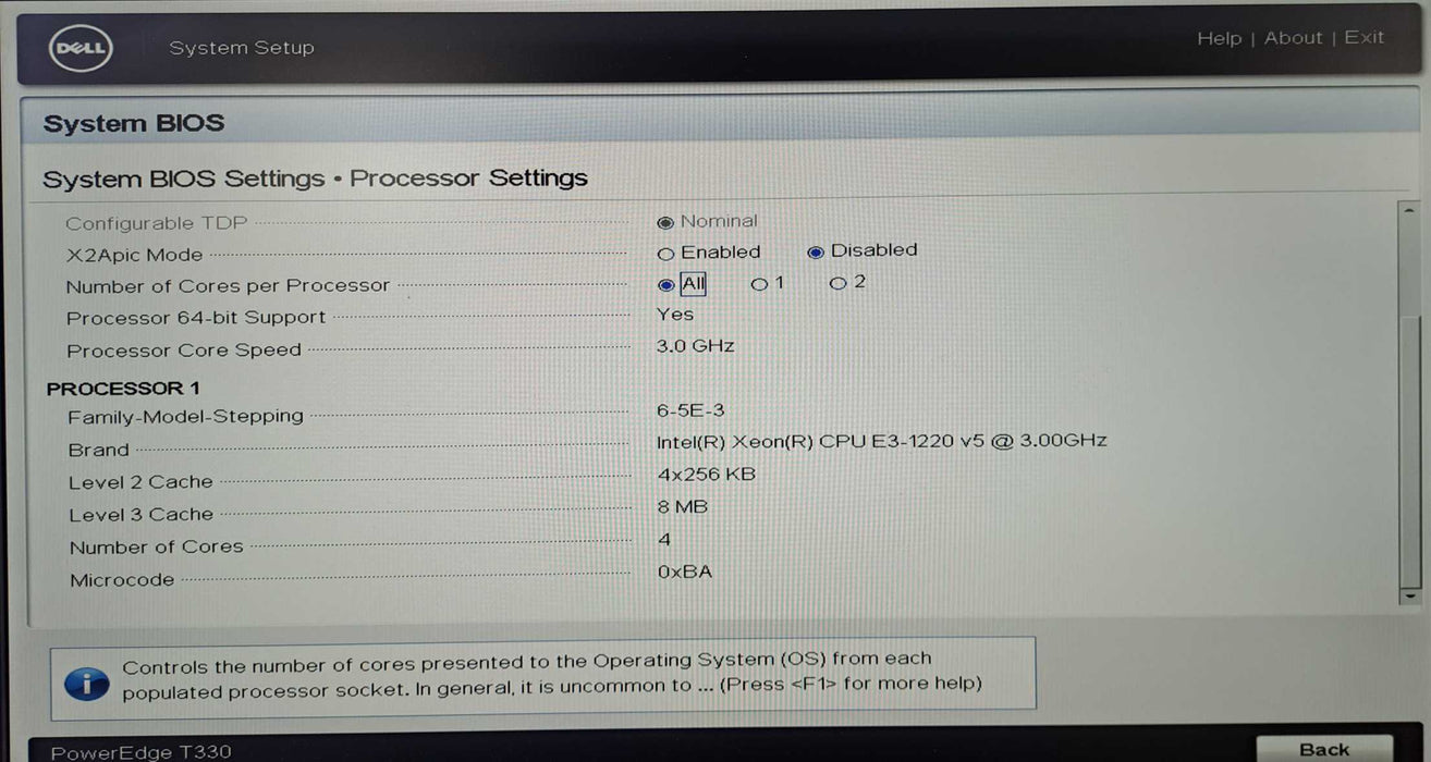 Dell PowerEdge T330 8x 3.5"| Xeon E3-1220 v5 @3.00GHz, 8GB DDR4, H330 RAID )