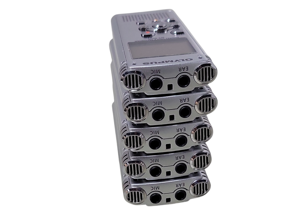 Lot of 5x Olympus Digital voice recorder WS-600S, READ _