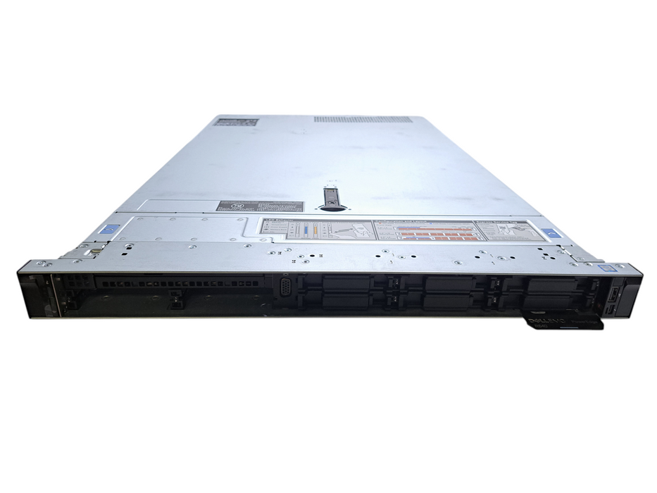 Dell PE R640 1U 8x 2.5" | 2x Xeon Silver 4112, 64GB DDR4, H740P Mini, 10G )