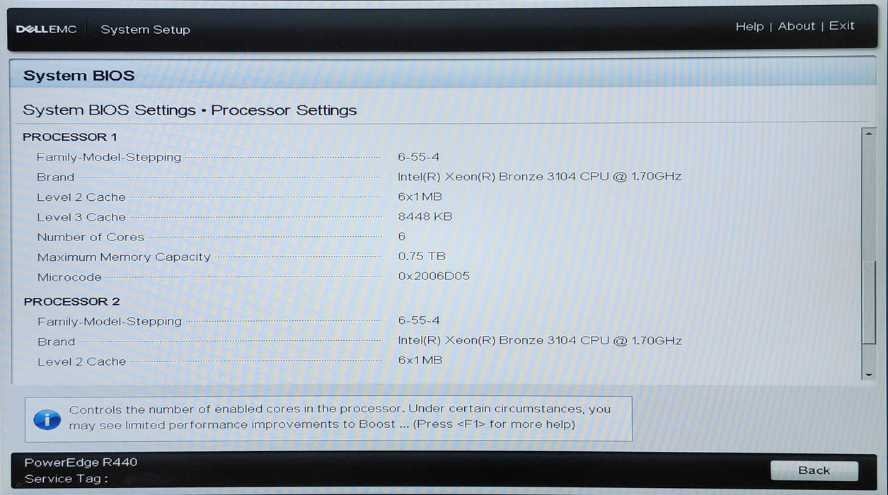 Dell PE R440 1U 10x2.5", 2x Bronze 3104, 32GB DDR4, 4x 1.2TB SAS, H330