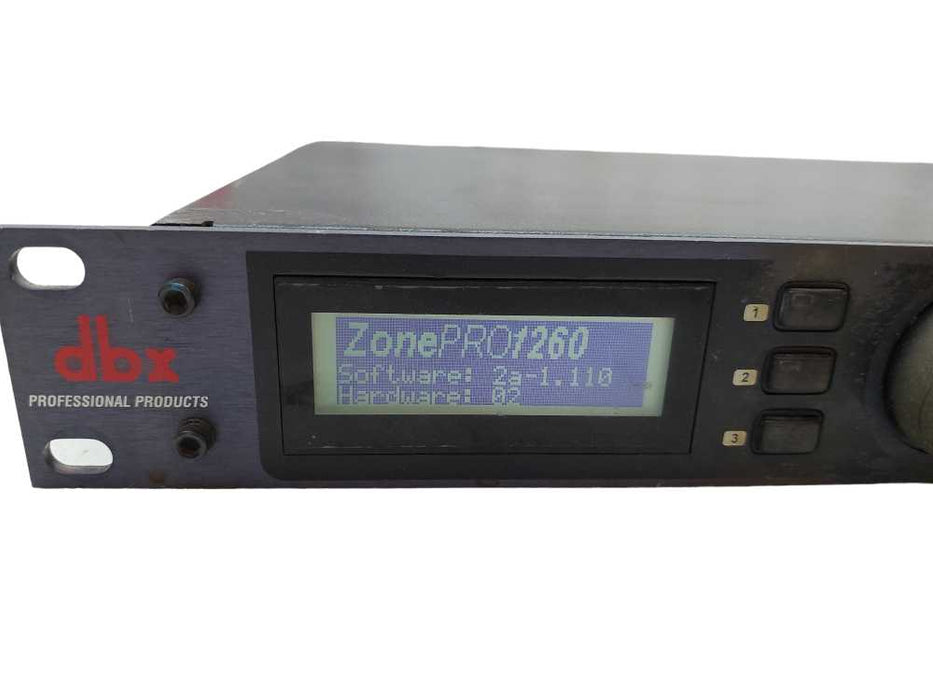 dbx Professional Products ZonePro 1260 Digital Zone Processor Model: DBX1260 =