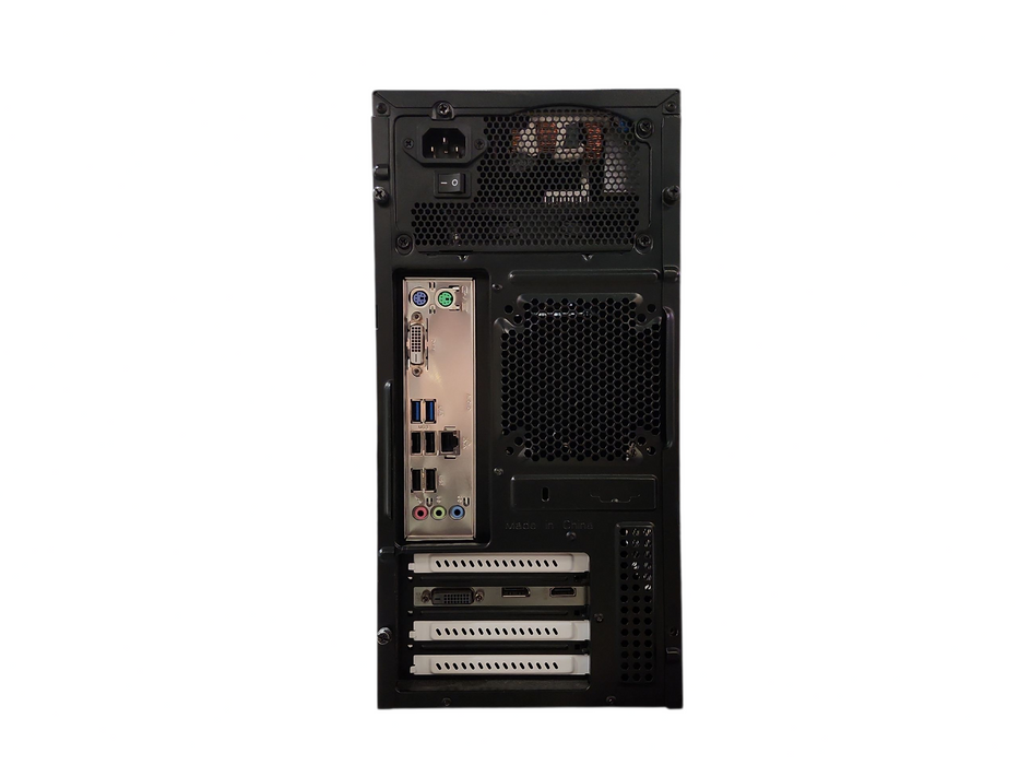 Custom PC, ASRock H110M-DGS i5-6500, 16GB DDR4, GTX1050Ti 4GB, No HDD
