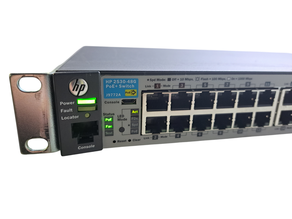 HP 2530-48G PoE+ J9772A | 48-Port Gigabit PoE+ 4x SFP Network Switch