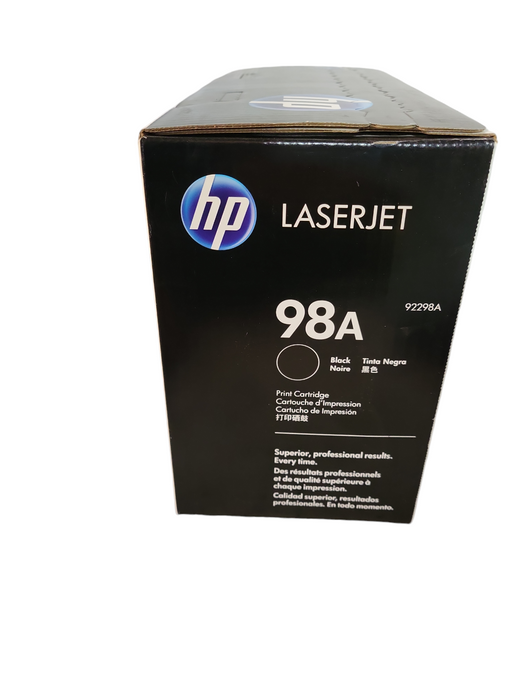 HP LaserJet 98A Black Print Toner Cartridge Genuine New Sealed 92298A Q!