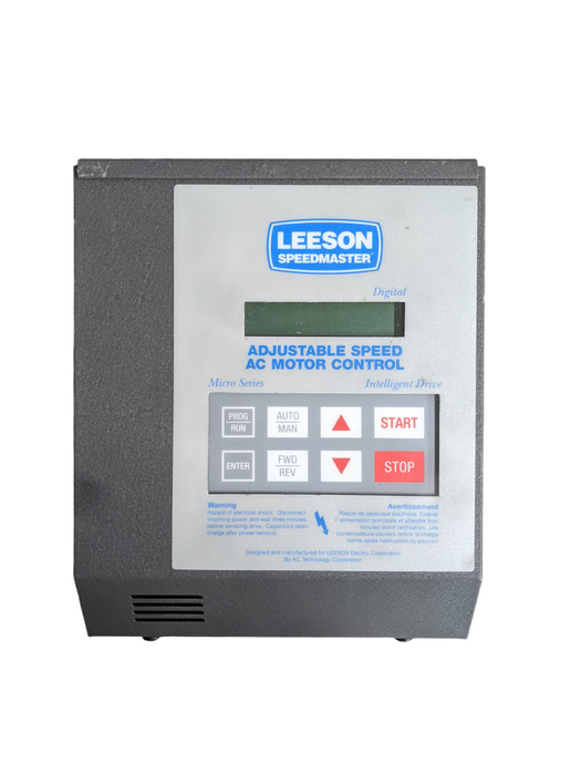 Leeson SpeedMaster Adjustable Speed AC Motor Control 2HP | 174926 | *READ*