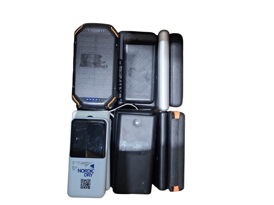 Lot 17x Assorted 20,000mah Power Banks