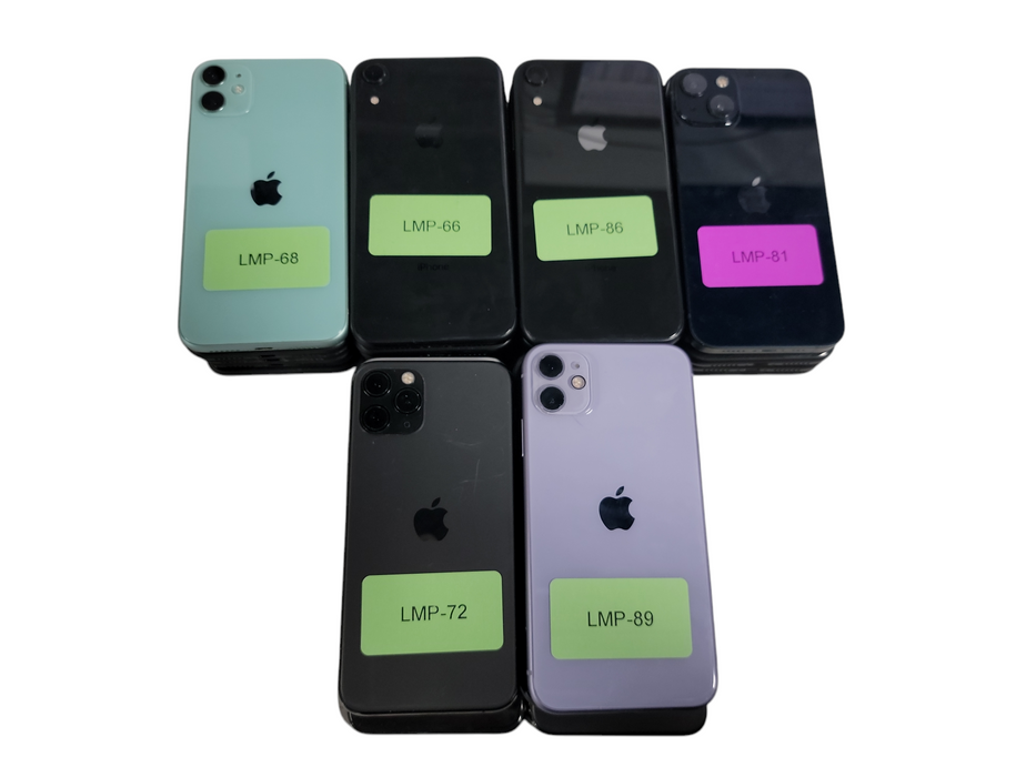 Lot of 30x Apple iPhone [X / XR / 11 / 11 Pro / 12 / 13 | Remote][LMP-3] (