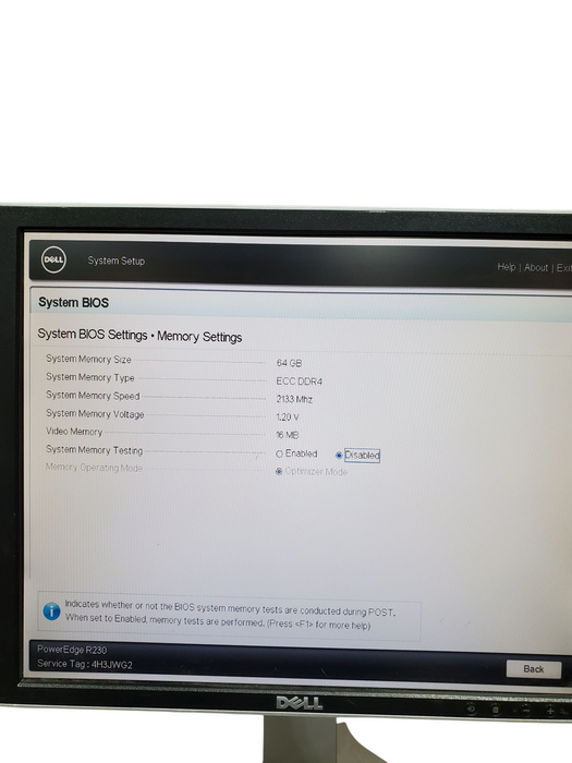 Dell PowerEdge R230 - Xeon E3-1220 v5 64GB RAM NO HDD 250W PSU