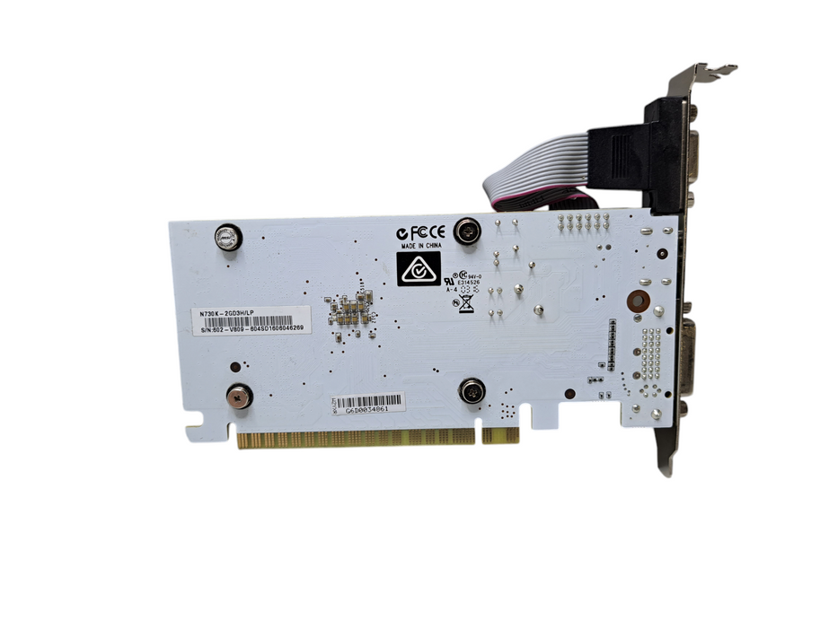 MSI NVIDIA GeForce GT 730 | 2GB DDR3 Silent Graphics Card | VGA DVI HDMI