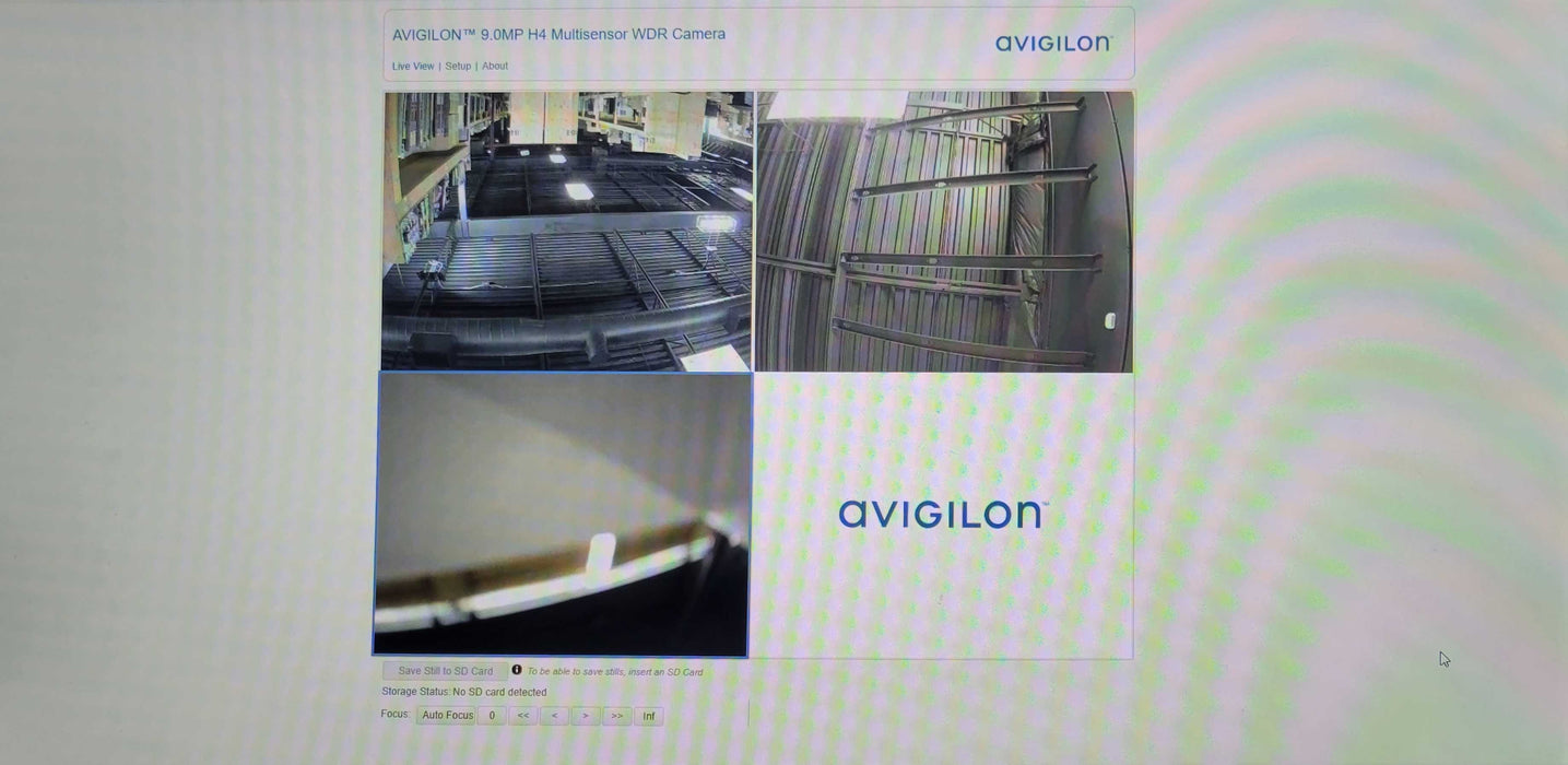 Avigilon H4 9C-H4A-3MH-180 MULTISENSOR CAMERA w/ith Wall Mount _