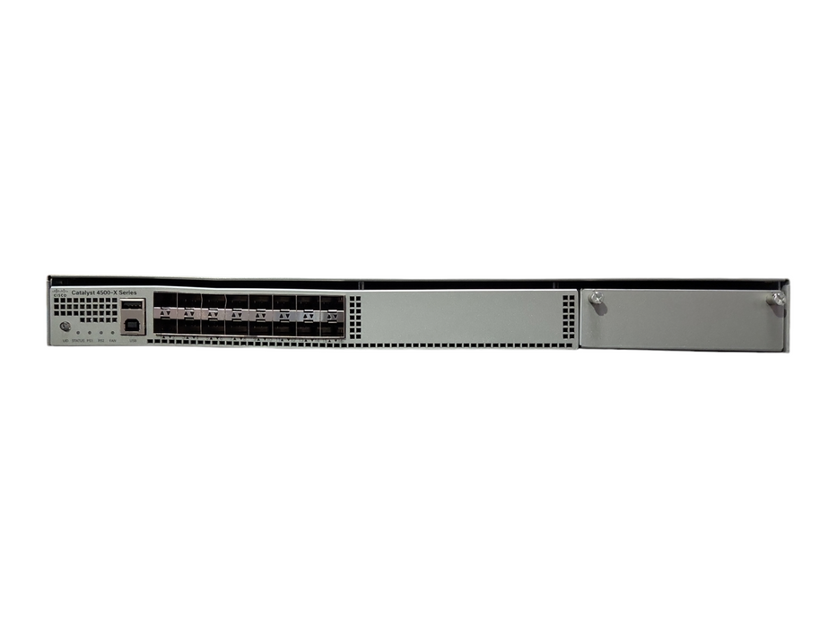 Cisco WS-C4500X-16SFP+ 16 Port 10GE IP Base Gigabit Switch w/ 2x PSU