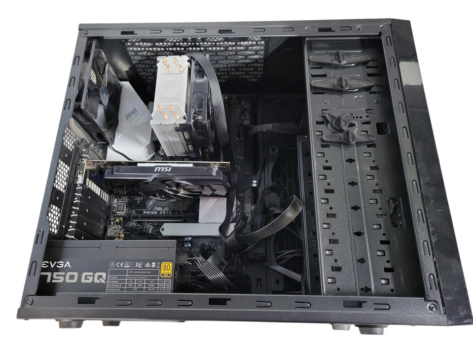Custom PC ASUS PROME Z370-A II core i7-8700K 16GB RAM 256GB NVMe MSI GPU !