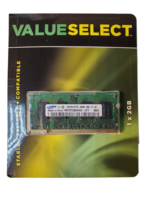 SAMSUNG 2x 1GB PC2-6400S-666 M470T2864EH3-CF7