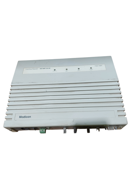 Modicon 490NRP25400 Fiber Optic Line Drop Repeater