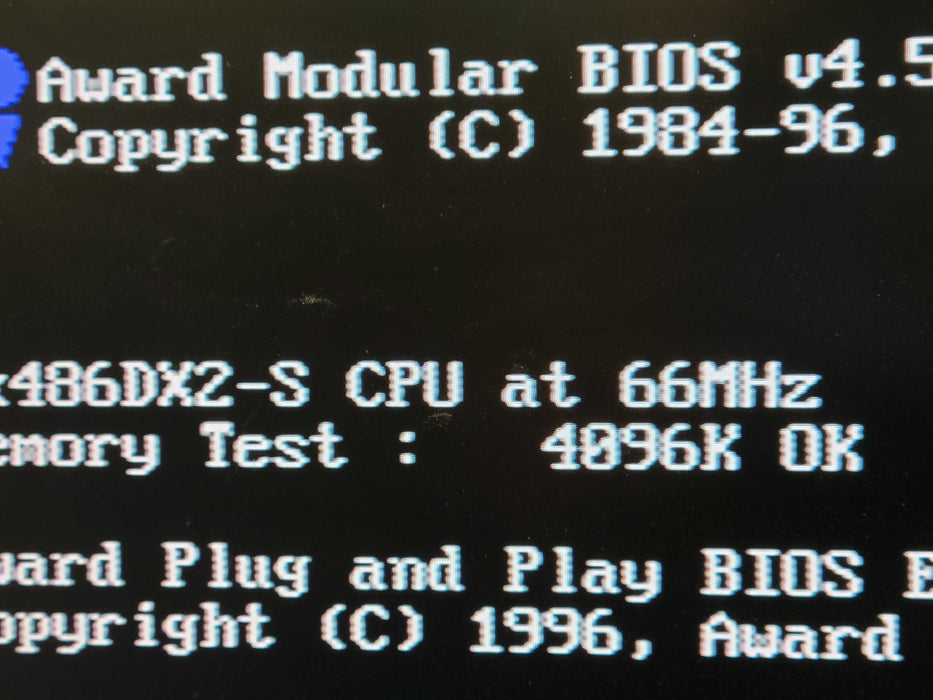 Vintage Desktop - Intel 486dx2-s 66Mhz 4MB RAM NO HDD 230W PSU %
